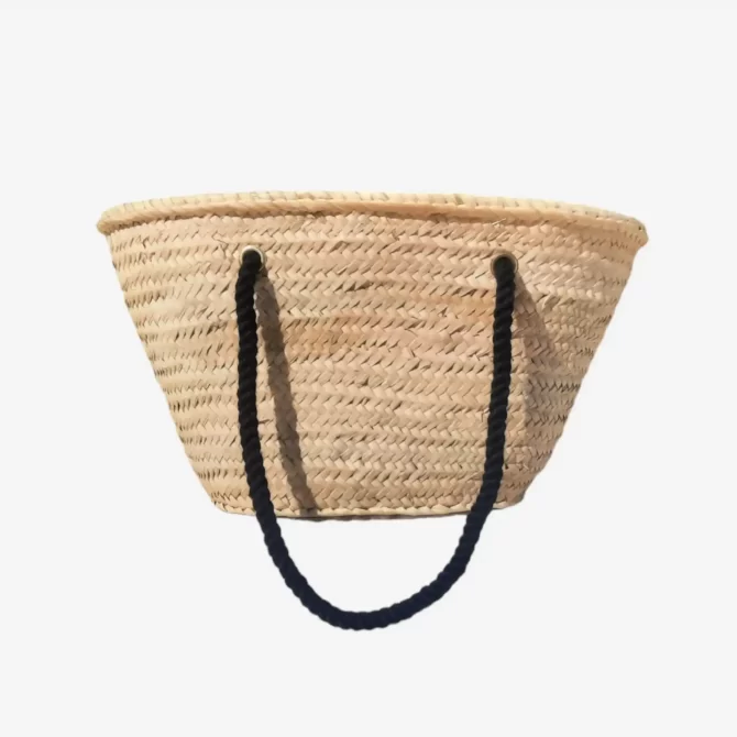 Black Bachelorette Straw Bag - Beach Bag